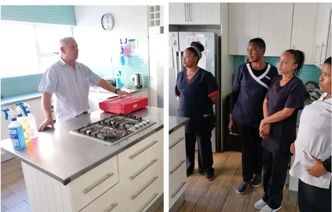 Real food-safety and chemical-handling training at El Shaddai